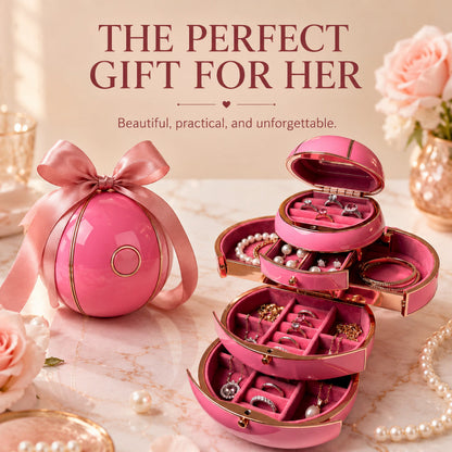 Magic Sphere Jewelry Organizer That Opens Like a Gift - Buy 2, Get Free Shipping