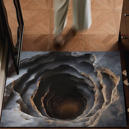 3D Endless Abyss Absorbent Doormat