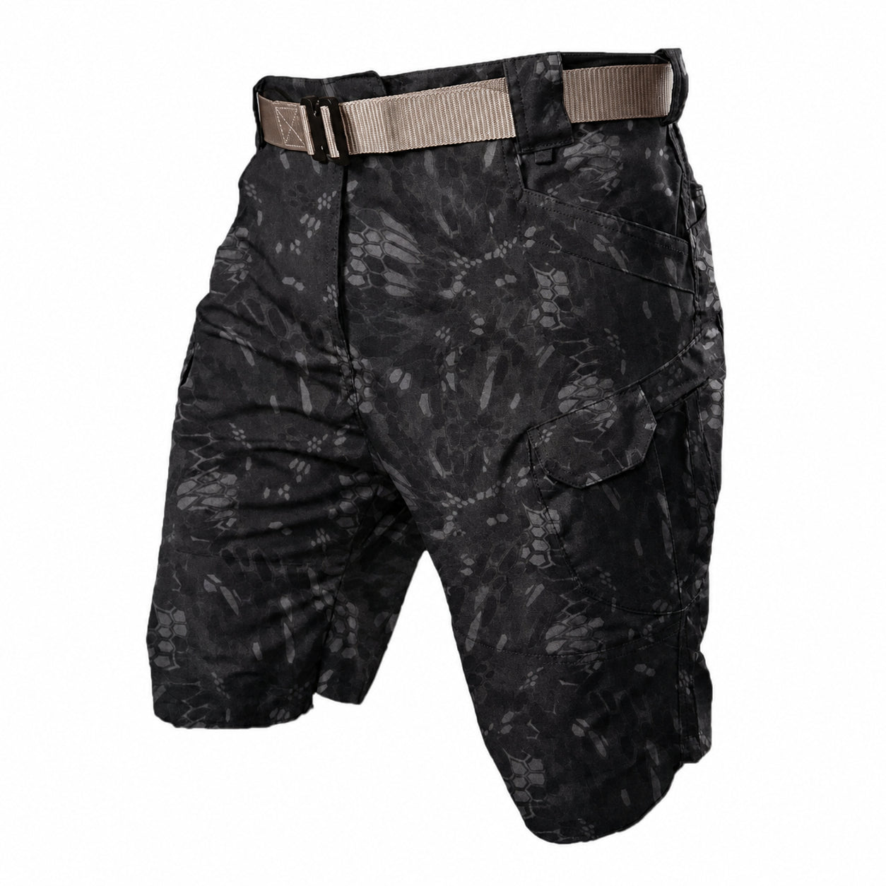 Men’s Durable Tactical Cargo Shorts with Stretch & Multi-Pockets - Buy 2 Free Shipping