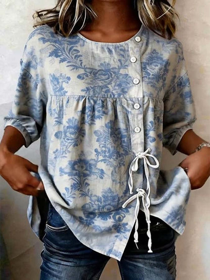 Women'S Daily Casual Printed Shirt