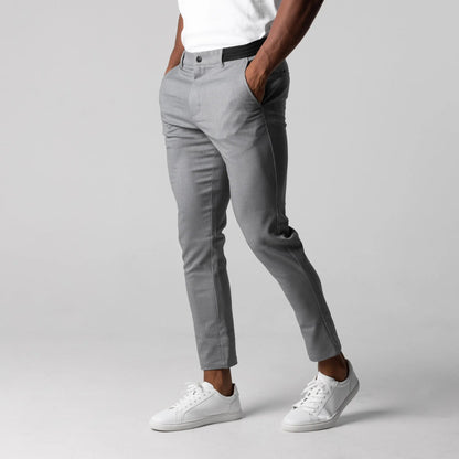 Men’s Work-to-Weekend Stretch Pants – Slim Straight-Leg Fit - ✈️Buy 2 Free Shipping✈️