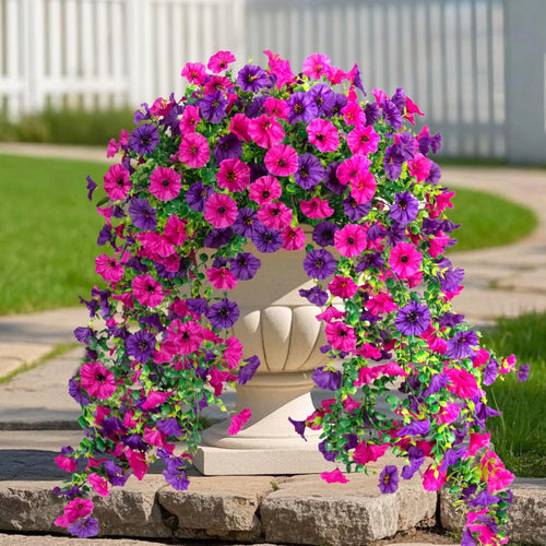 🌺UV ResistantHanging Artificial Morning Glory Vine💖