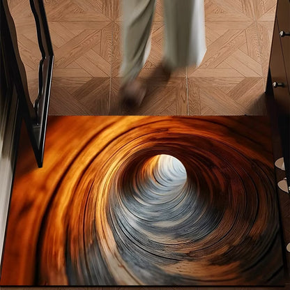 3D Endless Abyss Absorbent Doormat