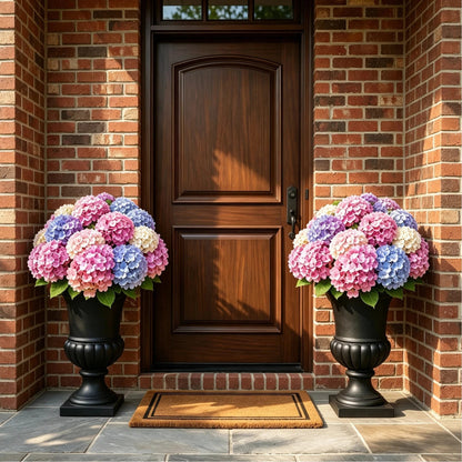 🔥 2026 Spring Hot Sale 🔥 Artificial Outdoor Hydrangea Flowers - UV resistant, Waterproof, Windproof