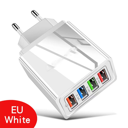 ⚡4-in-1 Travel Charger
