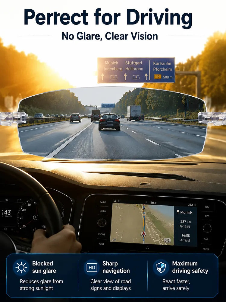 0.01s Auto-Focus Progressive Glasses +1.00~+7.00D Stepless for Reading & Driving