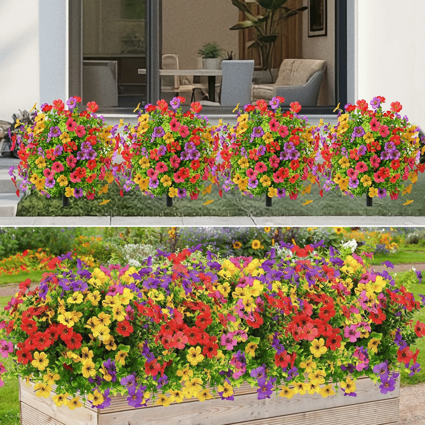 Last Day Promotion! 🔥Outdoor/Indoor UV Resistant & Waterproof Artificial Flower Decor