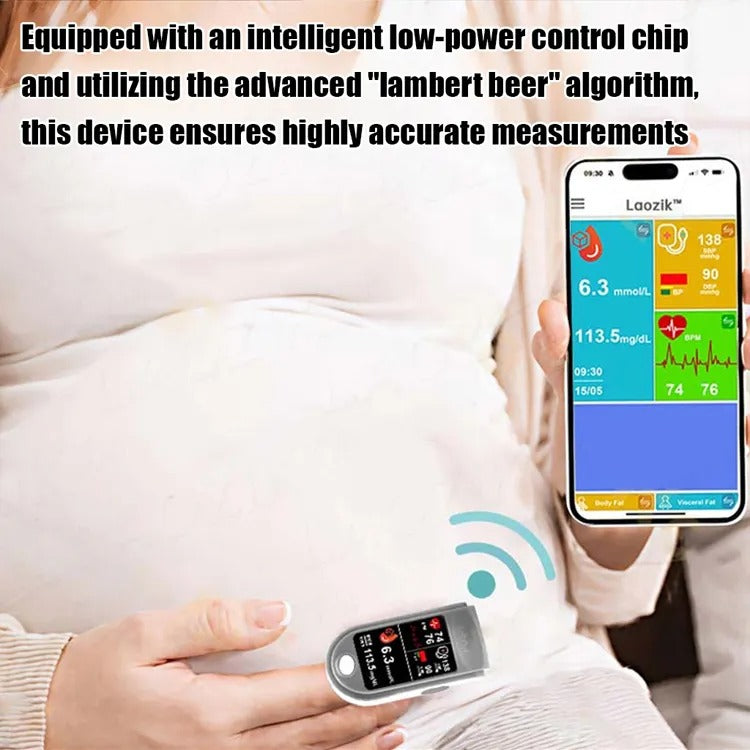 Bazuy Pulse Oximeter - LK89🩺 Your All-in-One Home Health Companion