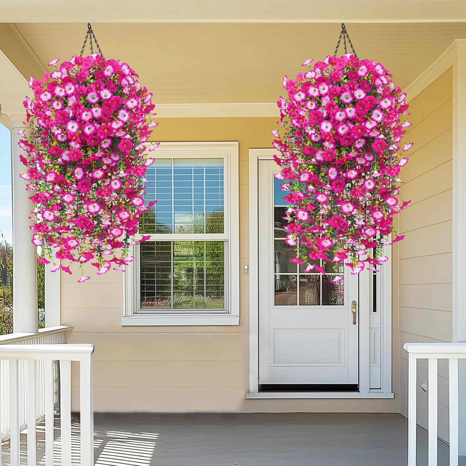 🌺UV ResistantHanging Artificial Morning Glory Vine💖