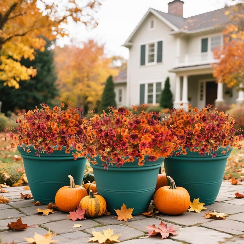 🔥Last Day 50% OFF - 🍁UV-Resistant Artificial Daisy Flowers for Fall Decor Halloween