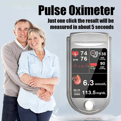 Bazuy Pulse Oximeter - LK89🩺 Your All-in-One Home Health Companion