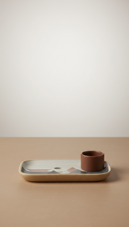 Porcelain catchall tray