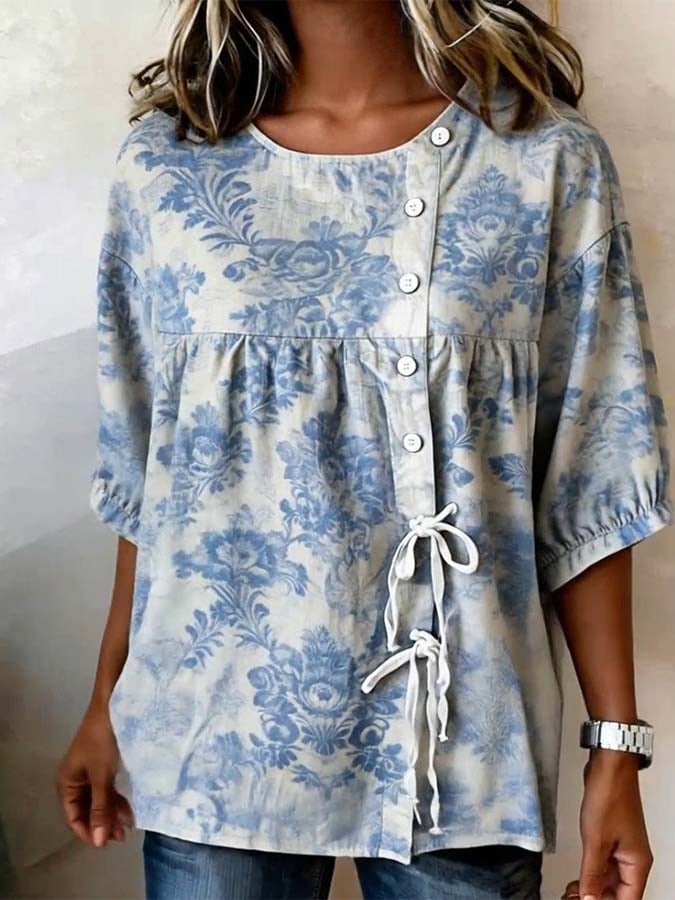 Women'S Daily Casual Printed Shirt