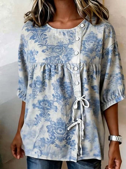 Women'S Daily Casual Printed Shirt