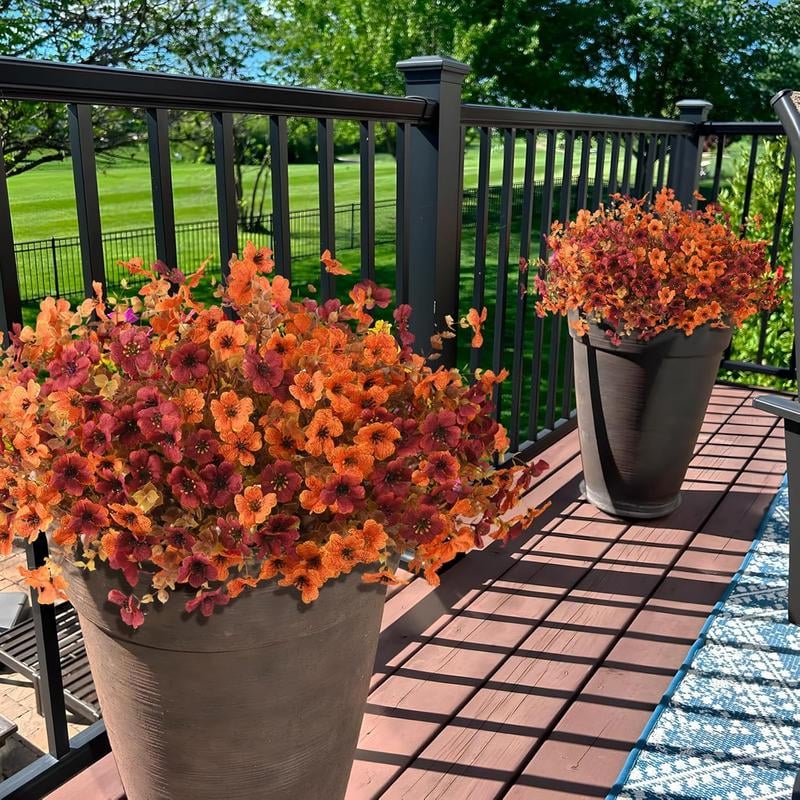 🔥Last Day 50% OFF - 🍁UV-Resistant Artificial Daisy Flowers for Fall Decor Halloween