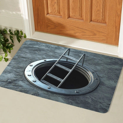3D Endless Abyss Absorbent Doormat