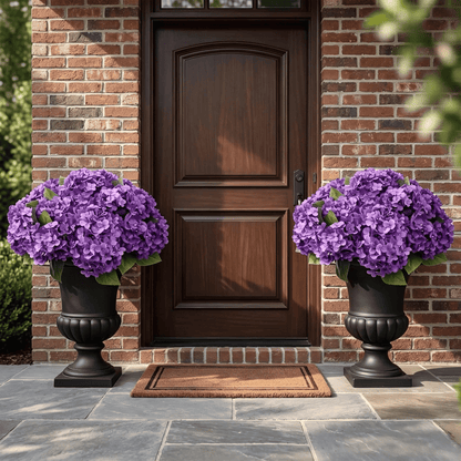 🔥 2026 Spring Hot Sale 🔥 Artificial Outdoor Hydrangea Flowers - UV resistant, Waterproof, Windproof
