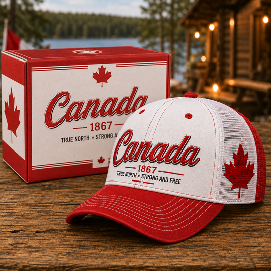 Canada Day Sale - Canada 1867 “True North” Patriotic Trucker Cap