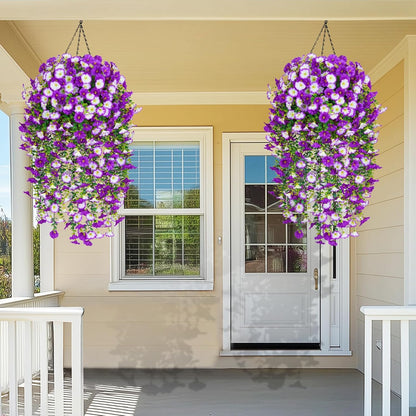 🌺UV ResistantHanging Artificial Morning Glory Vine💖