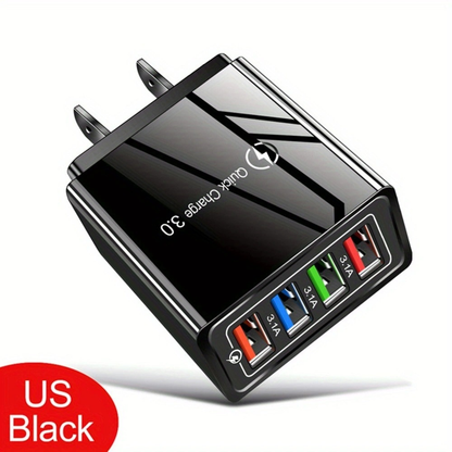 ⚡4-in-1 Travel Charger