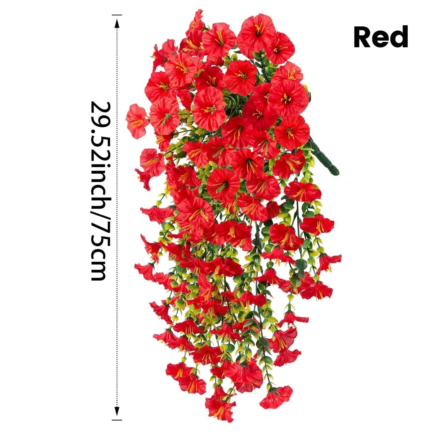 🌺UV ResistantHanging Artificial Morning Glory Vine💖
