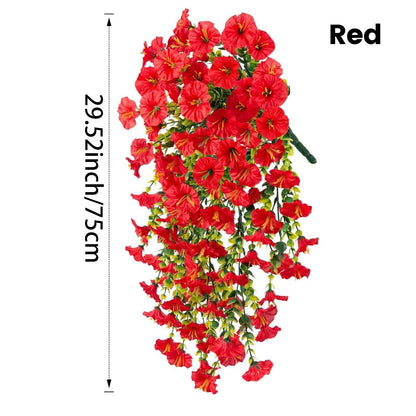🌺UV ResistantHanging Artificial Morning Glory Vine💖