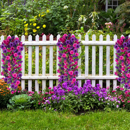 🌺UV ResistantHanging Artificial Morning Glory Vine💖