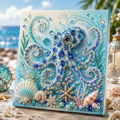 🌊 LAST DAY 49% OFF – Premium 3D Pearl Ocean Wall Art Kit | Luxury Ocean Theme Canvas with Scratch-Resistant Non-Fading Pearl Beads DIY Coastal Decor 🐚✨