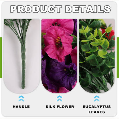 🌺UV ResistantHanging Artificial Morning Glory Vine💖