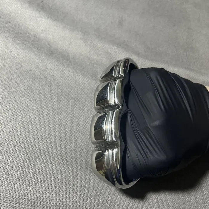 Solid Steel Mirror Knuckle Duster outdoor Broken Window knuckle dusters self defense Self-Defense EDC Tool
