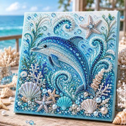 🌊 LAST DAY 49% OFF – Premium 3D Pearl Ocean Wall Art Kit | Luxury Ocean Theme Canvas with Scratch-Resistant Non-Fading Pearl Beads DIY Coastal Decor 🐚✨