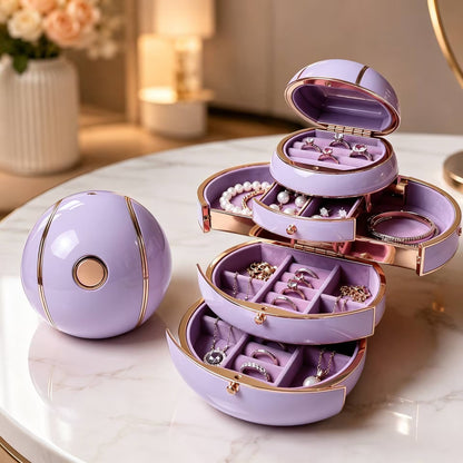 Magic Sphere Jewelry Organizer That Opens Like a Gift - Buy 2, Get Free Shipping